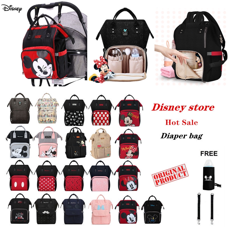 Minnie mouse diaper bag disney store hot sale