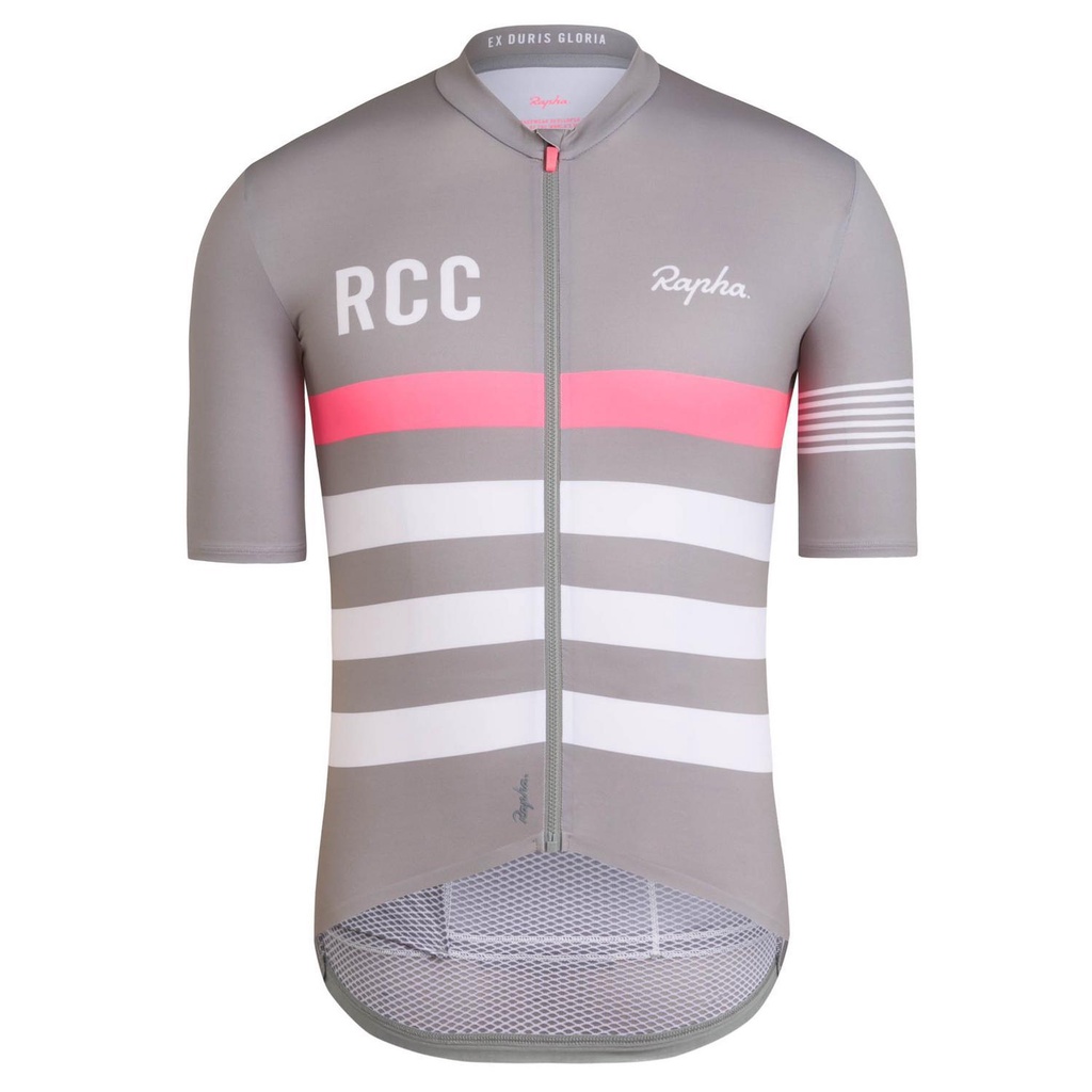 New Sale Men Rapha RCC Summer Short Sleeve Cycling Jersey