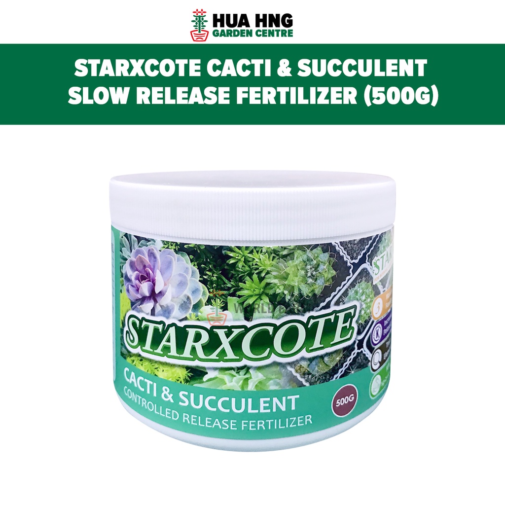 Starxcote Cacti & Succulent Slow Release Fertiliser / Fertilizer (NPK