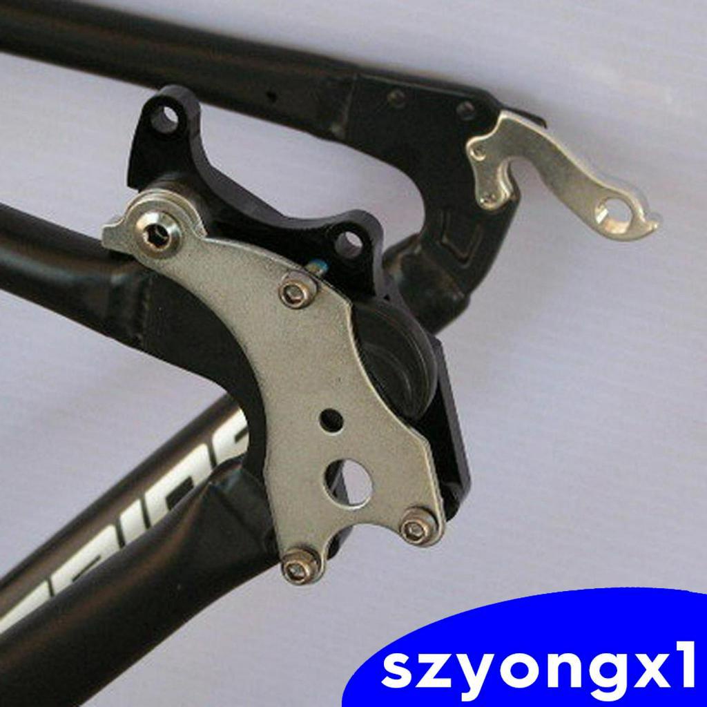 Bike Disc Brake Adapter Caliper Bracket Seat Holder Refit Converter ...