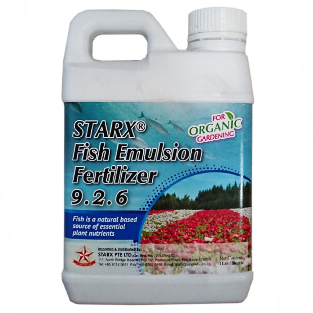 Starx Organic Fish Emulsion Fertilizer 9-2-6 (1 Ltr) 