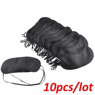 100 Pack Eye Mask Disposable Blindfolds for Games with Nose Pad Soft Eye  Cover Party Pack Sleep Eye Masks Eye Shade Mask Women Men Kids (Black)