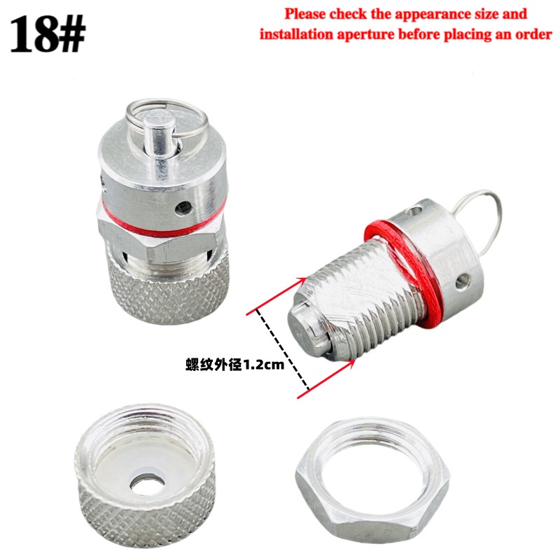 Aluminum Alloy High Pressure Cooker Accessories Safe Limited Valve Anti Blocking Cover