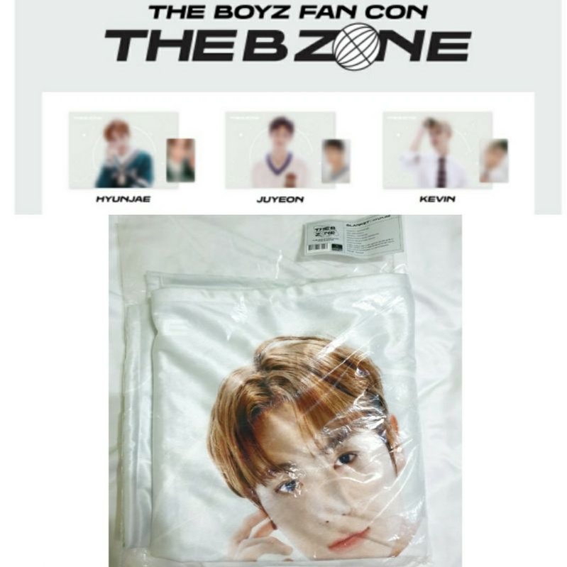 The Boyz HYUNJAE The B Zone 2021 Fancon Blanket Official Merchandise