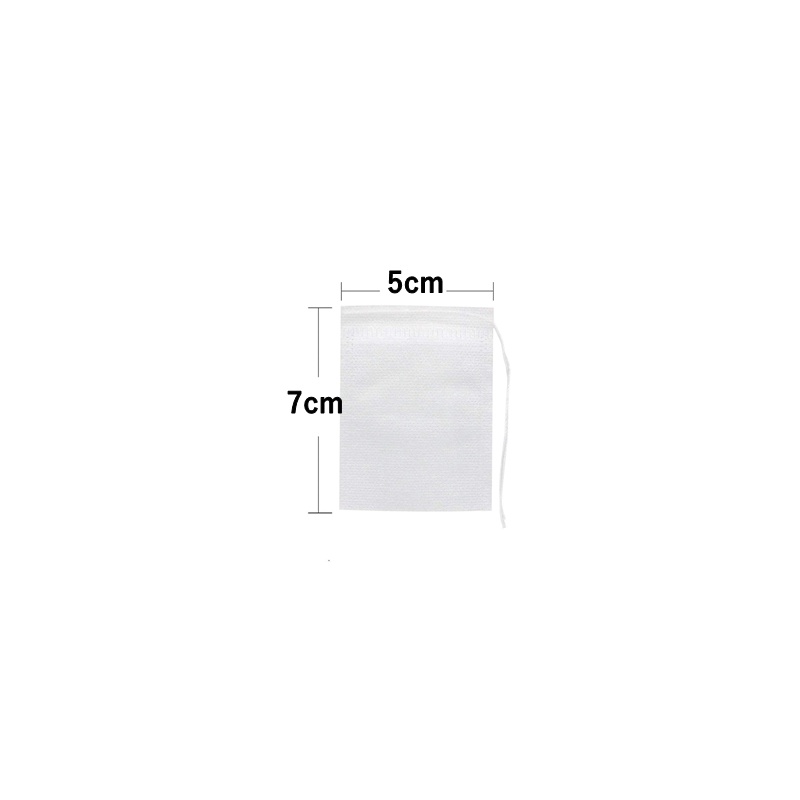 100pcs Disposable Teabags Empty Tea Bags Food Grade Degradable Non