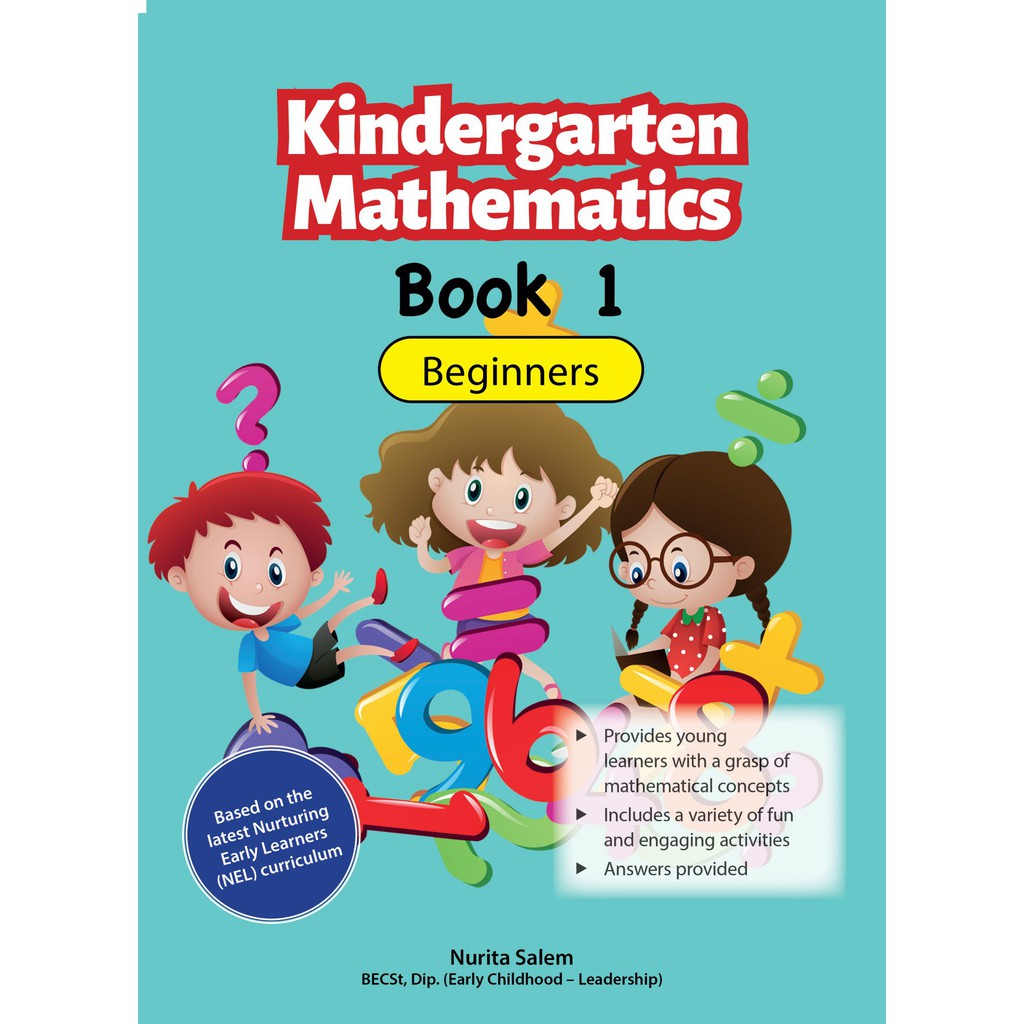 Kindergarten Mathematics Book 1 Beginners Singapore Mathematics