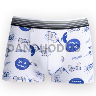 Cute Cartoon Printed Men Underwear Modal Male Boxer Panties Briefs