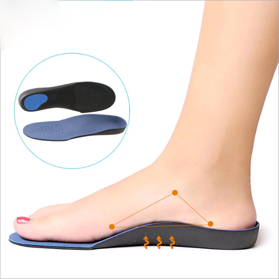 1Pair Flat Foot Correction Insoles Comfortable Breathable Arch Pad ...