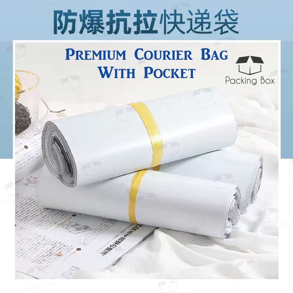 Courier bag deals with pocket