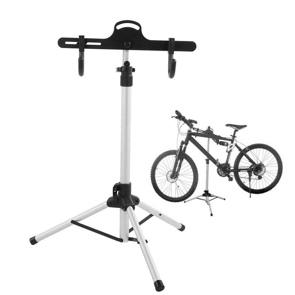 WAREHOUSESG Triangle Bicycle Hanging Rack Holder Repair Stand ...