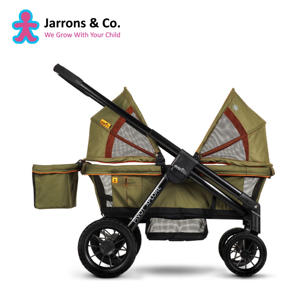 Jarrons Co EvenFlo Pivot Xplore All Terrain Stroller Wagon Online Exclusive 1 Year Warranty Shopee Singapore