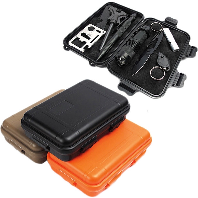 Storage Trunk waterproof box Airtight seal case outdoor camp hike ...