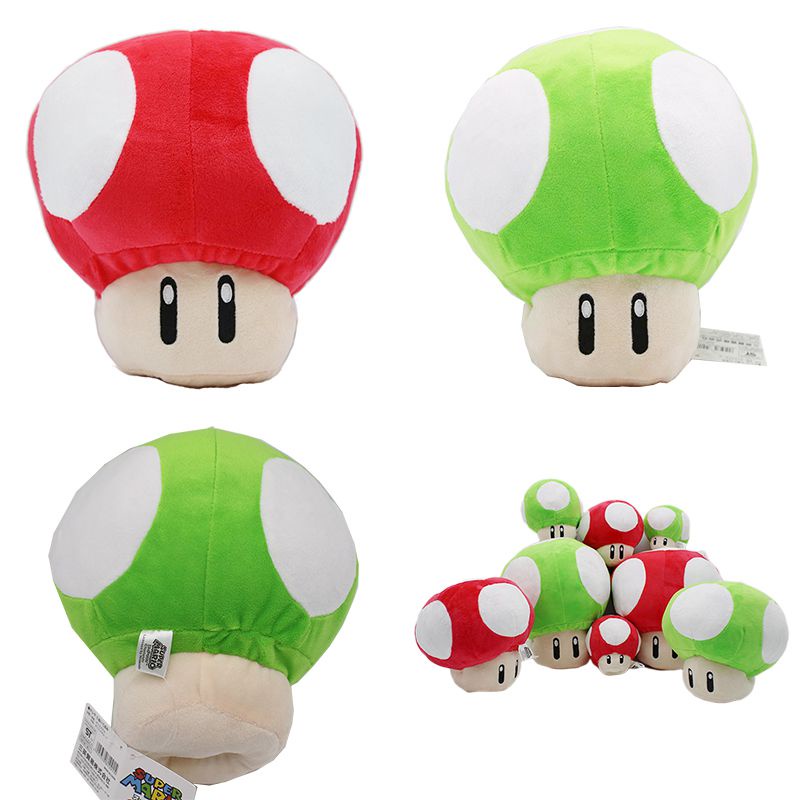 Super Mario(30cm) & Yoshi(27cm) Plush,Soft Toys,Original,2 Characters  Available! (Super Mario)