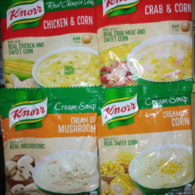 knorr soup ( 4 flavors available) | Shopee Singapore