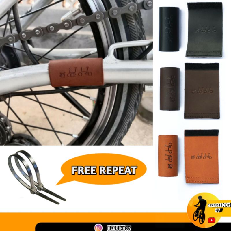 Rante FRAME PROTECTOR/CHAIN STAY PROTECTOR BikeBike Pattern Shopee