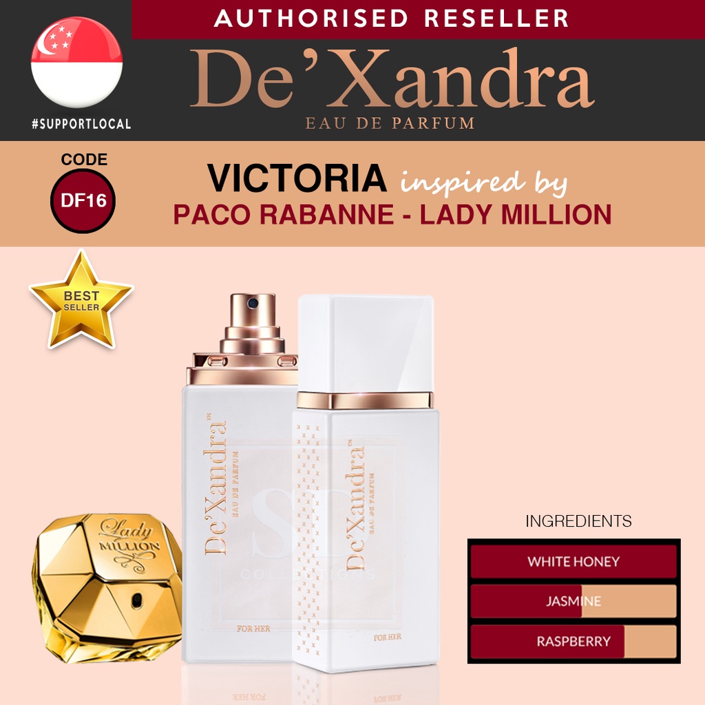 Dexandra Perfume Woman Million WOMEN De'Xandra Perfume DeXandra