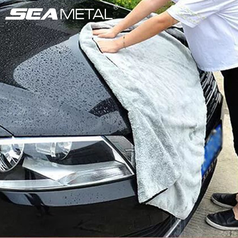 Car Detailing Drying Towel Coral Cashmere Polyester Wash Cloth
