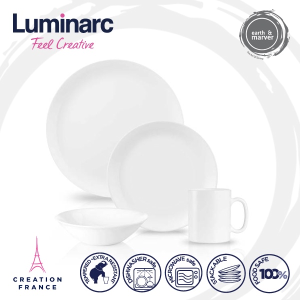 Luminarc dinnerware best sale