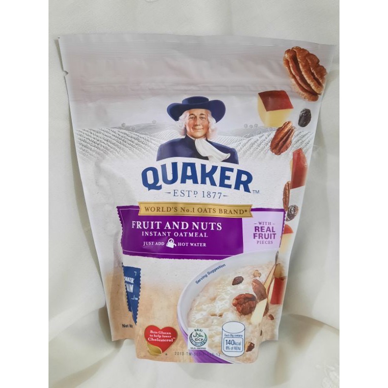Quaker Oats Fruit & Nuts 350g Shopee Singapore