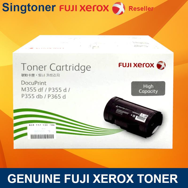 Ct201938 Fuji Xerox Fujifilm Black Toner For Docuprint M355df P355d P355db Shopee Singapore 5380