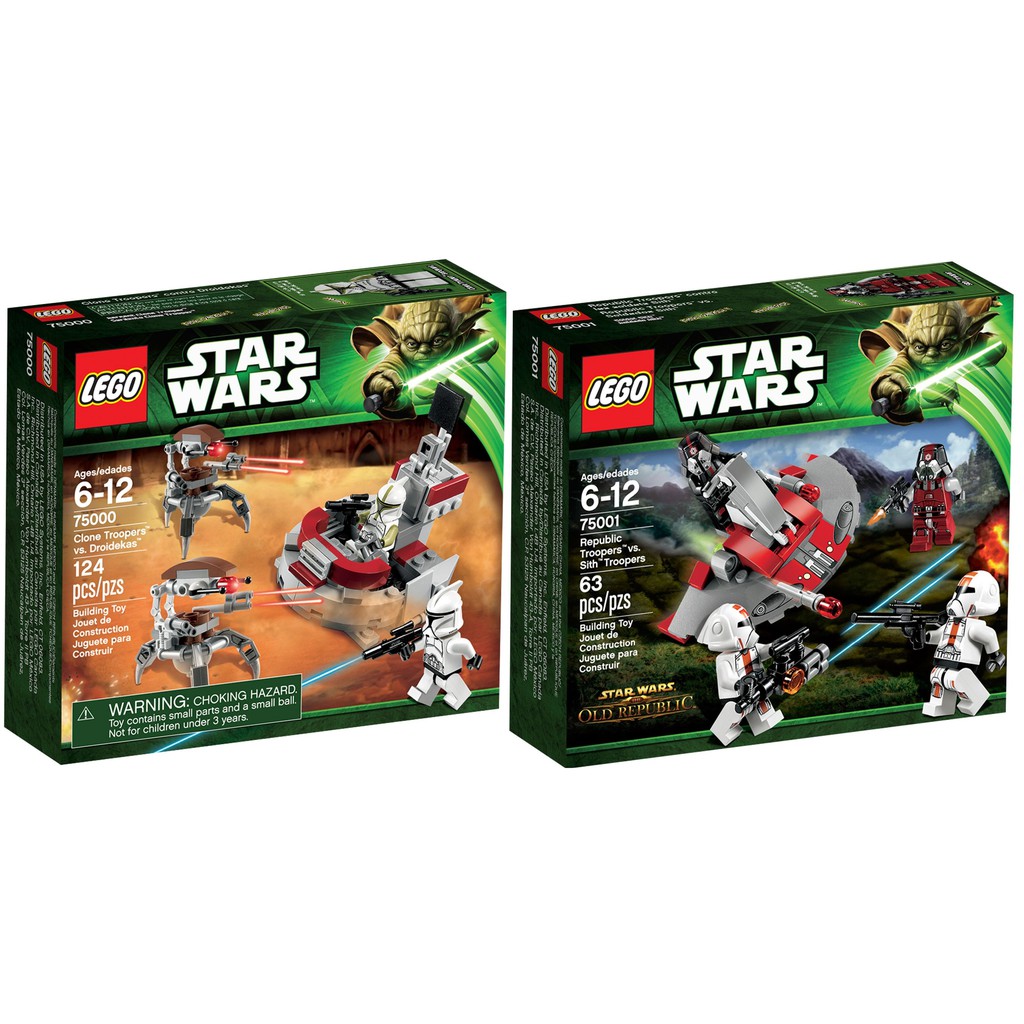 LEGO Star Wars Clone Troopers vs Droidekas 75001