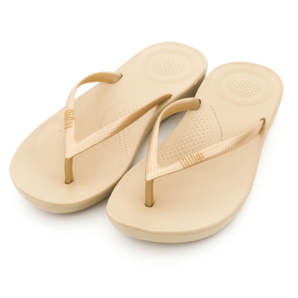 Gold and silver flip on sale flops