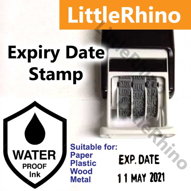 Waterproof Expiry Date Stamp EXP Date BEST BEFORE Shopee Singapore