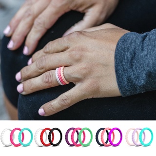 Enso Rings Womens Infinity Silicone Wedding Ring Hypoallergenic