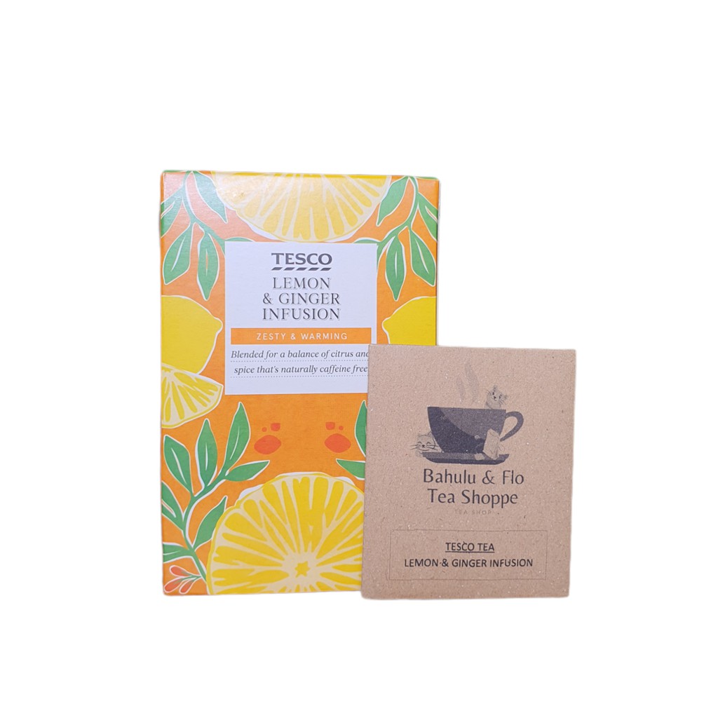 Tesco Tea- Teh-Red Berries, Lemon Ginger, Camomile, Peppermint - Main Image