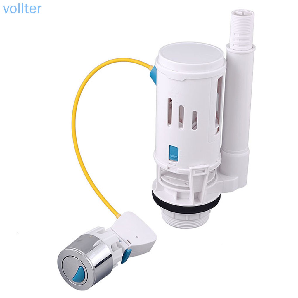 【VOLL】 Wire-controlled Side Press Double-row Drain Valve Toilet Tank ...