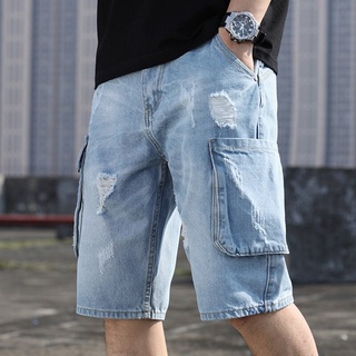 Outfit con short 2024 de mezclilla hombre