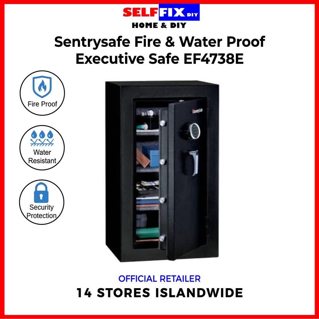 SentrySafe FireSafe Executive Safe EF4738E Sentry Safe box Safebox