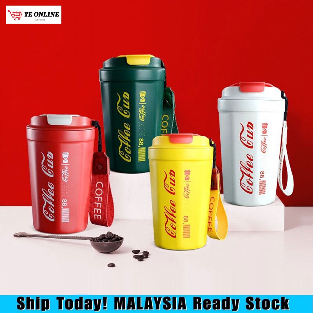 Thermos Bottle Large Capacity Insulated Cup Coffee Thermal Mug Drink Car  Tumbler 316 stainless steel material Thermos Bottle