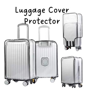 Luggage Covers Transparent Clear PVC Luggage Protector Water Proof SG Seller Shopee Singapore