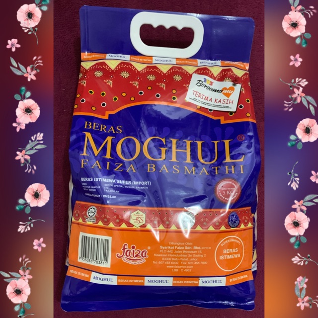 Moghul Faiza Basmathi 5Kg | Shopee Singapore