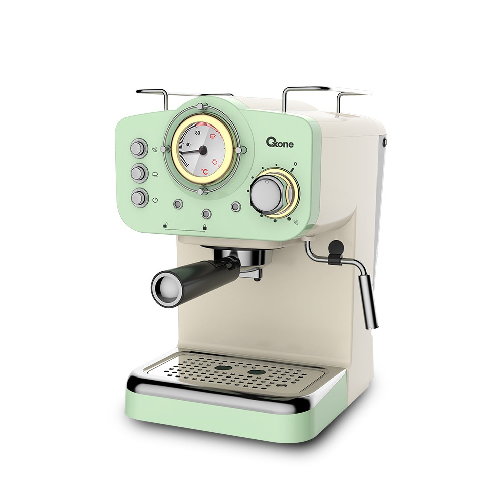 Oxone OX213 Mesin Pembuat Kopi Coffee Maker Espresso Machine Pink/Green - Gambar 4