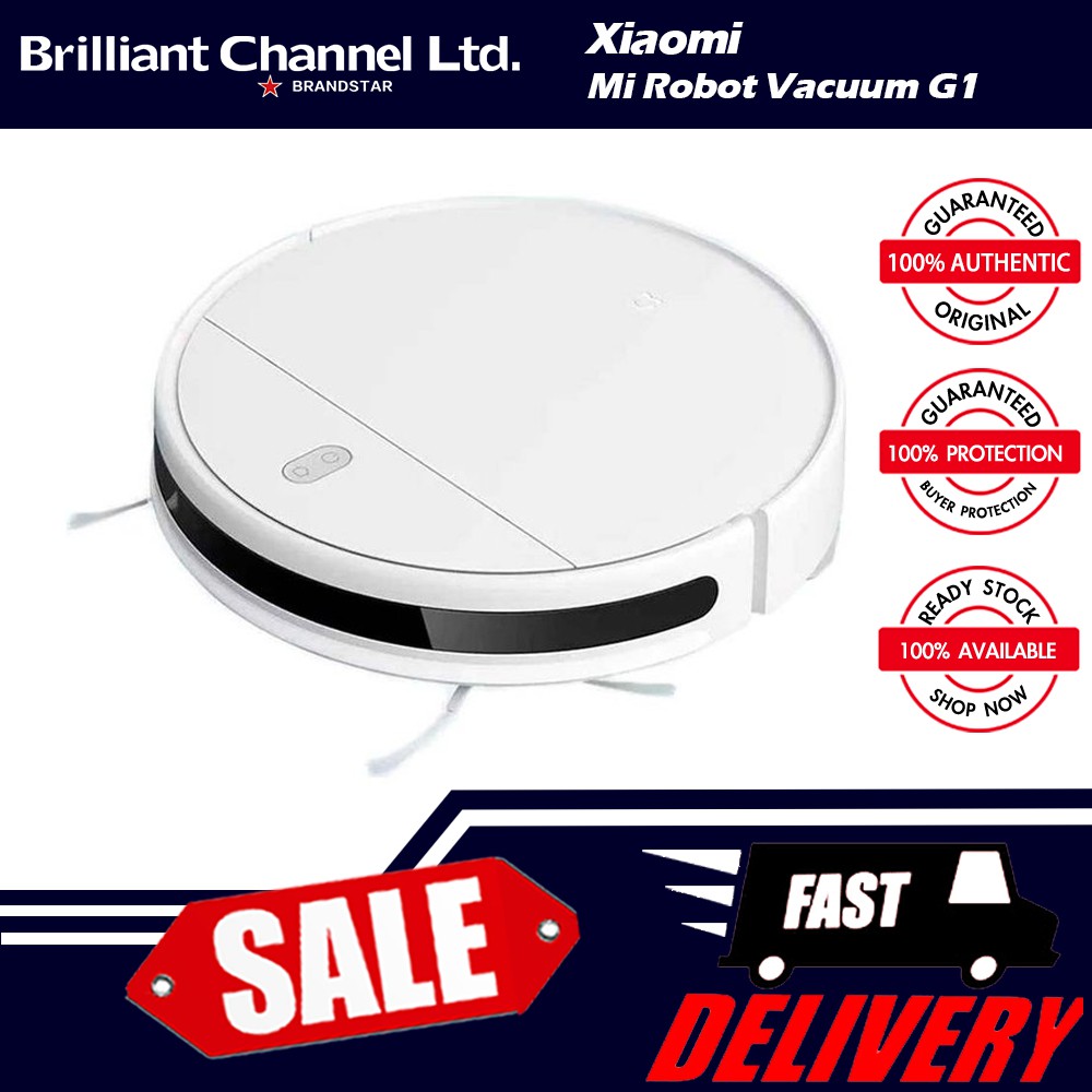 Xiaomi - MI ROBOT Vacuum G1 MOP ESSENTIAL | Shopee Singapore
