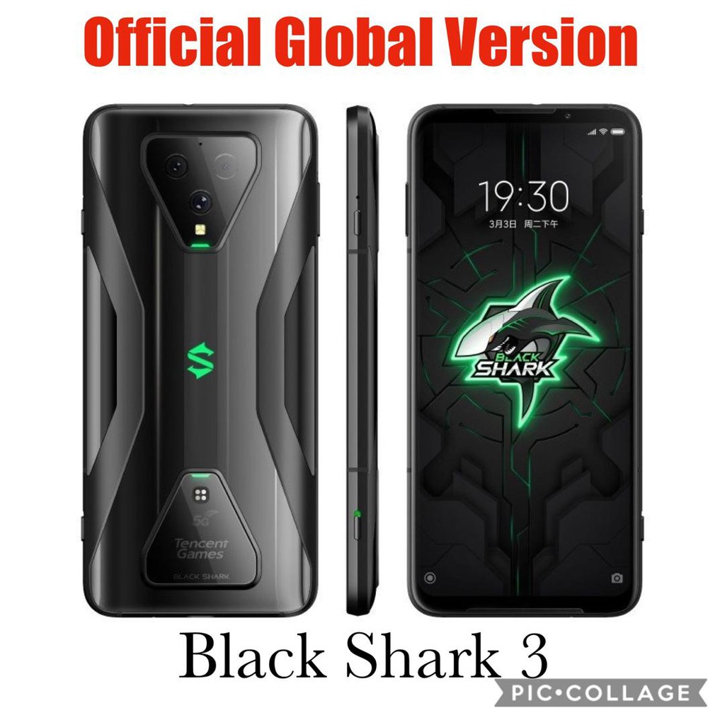 Black Shark 3 5G 8GB/128GB (Original Official Global Version)+