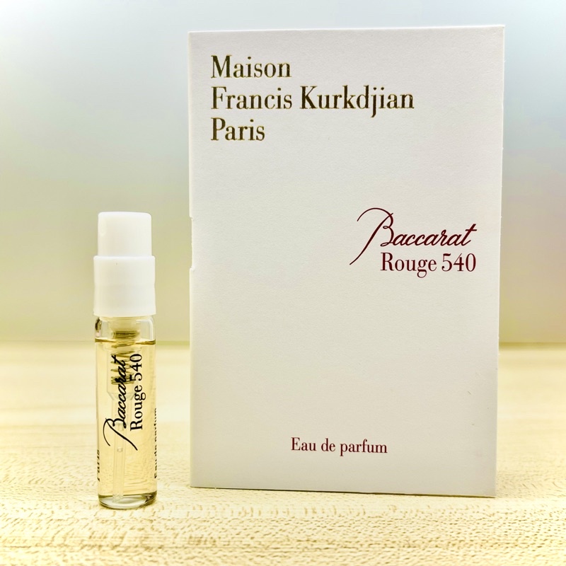 Maison francis kurkdjian baccarat rouge 540 travel discount size