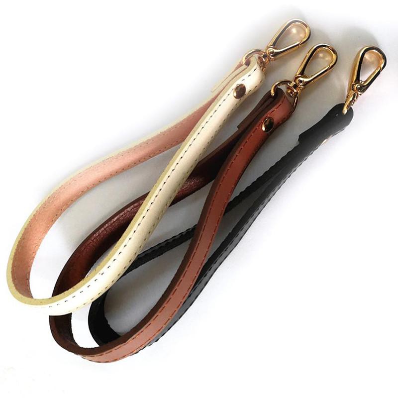 1pc 20cm Leather Wristlet Wrist Bag Strap Replacement Y8H3