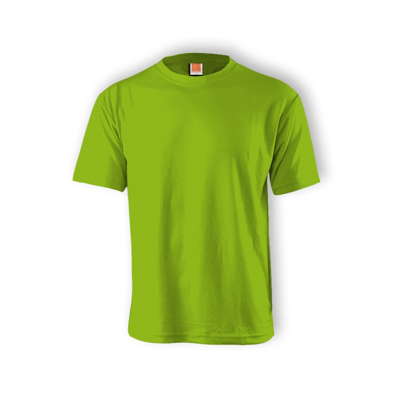 LIME GREEN DRIFIT ROUNDNECK T SHIRT UNISEX QD04 Shopee Singapore