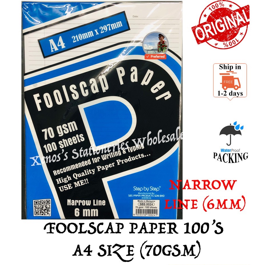 Buy Foolscap Paper Products At Sale Prices Online - June 2026 | Shopee ...