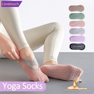Women's Yoga Socks Non-slip Grips And Straps, Perfect For Pilates, Pure  Barre, Ballet, Dance, Barefoot Workouts