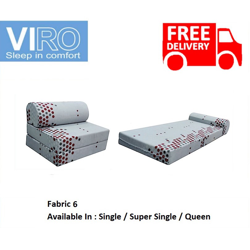 Viro F6 Sofa Bed Single / Super Single / Queen (Free Delivery