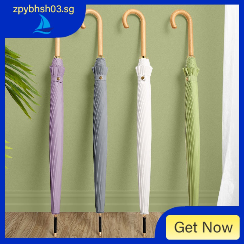 Creative Umbrella Straight Rod SelfOpening Umbrella Female Mori Style