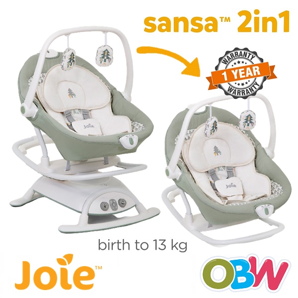 Joie Sansa 2in1 Multi-Motion Swing And Rocker Baby Shopee Singapore