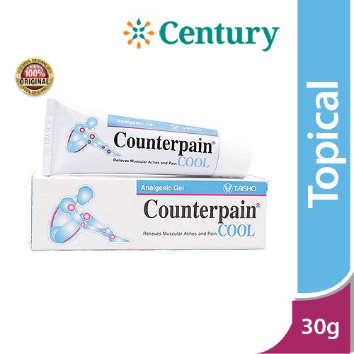 Counterpain Cool 30g / Encok / Keseleo / Memar / Nyeri Otot / Nyeri Sendi