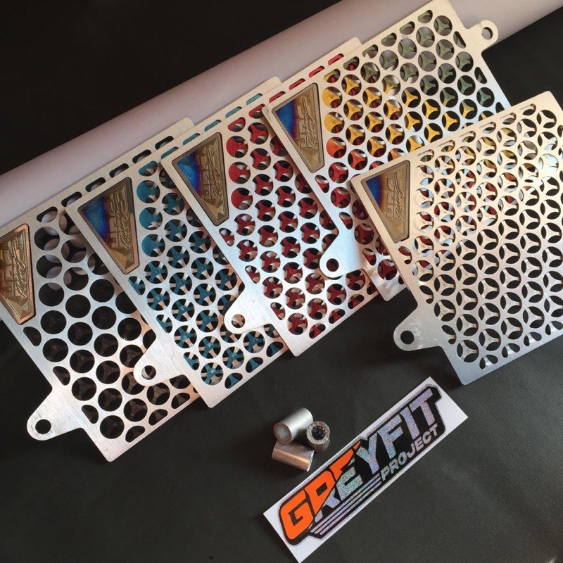 HRC titanium logo radiator cover | Shopee Singapore