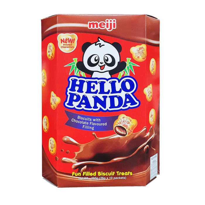 Meiji Hello Panda Biscuit Big Box 260g (Chocolate) (Halal) | Shopee ...