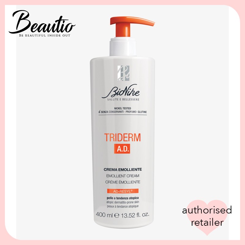Bionike Triderm A.D. Emollient Cream 400ml-Moisturise and Prevent ...